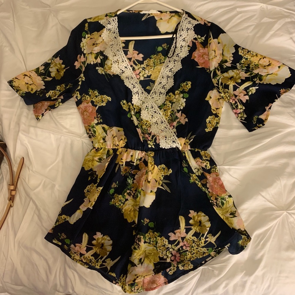 Floral romper